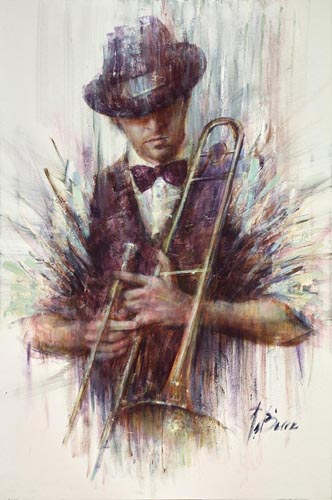 Remi LaBarre painting